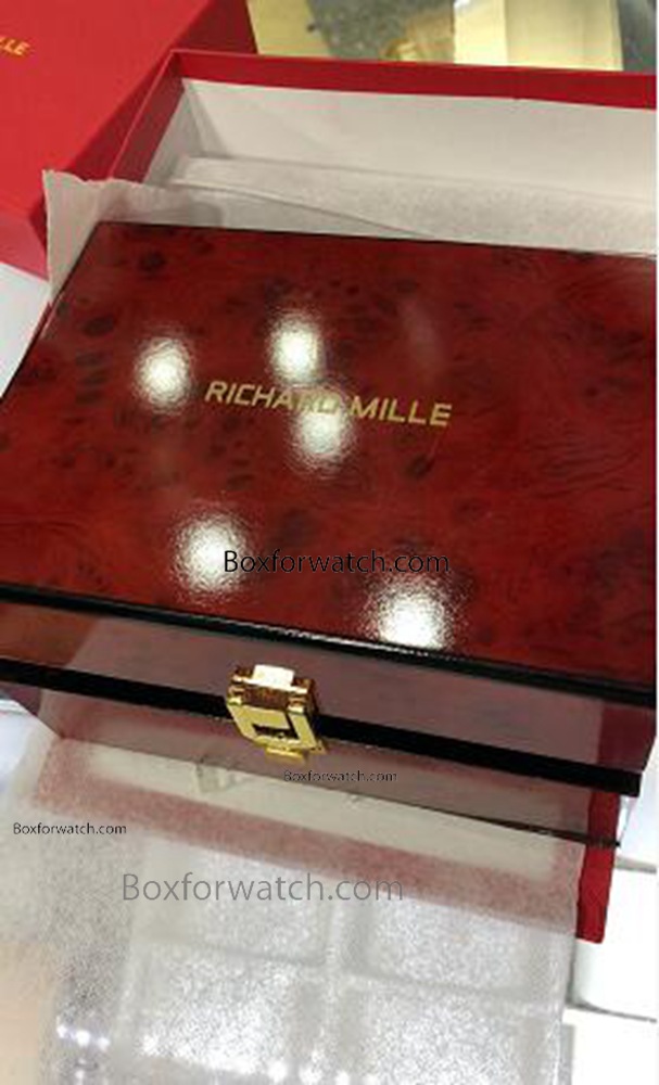 Best Quality Replica Richard Mille Red Wooden Watch Box